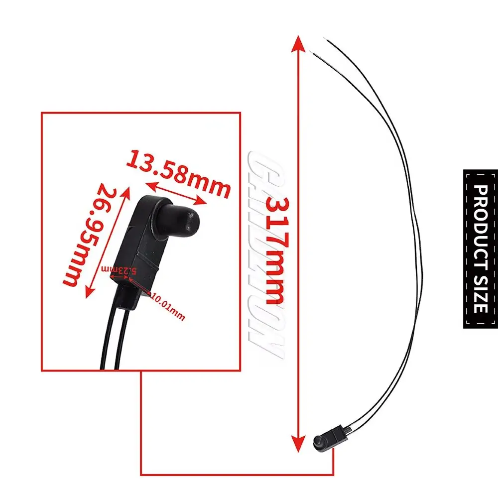 For Citroen C4 Fiat Grande Punto Peugeot Ambient Exterior Outside Air Temperature Sensor 71753245 735655747 New car accessories