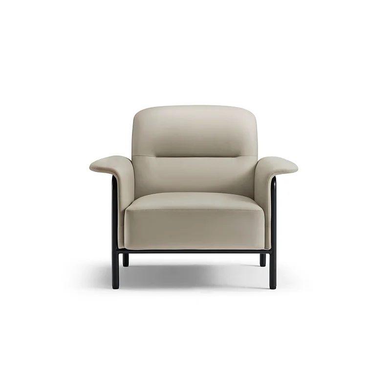 Modern Luxury 1-3 Seat Office Sofa Set Executive Reception and Visitor Waiting Room with PU Leather Sectional for Living Room
