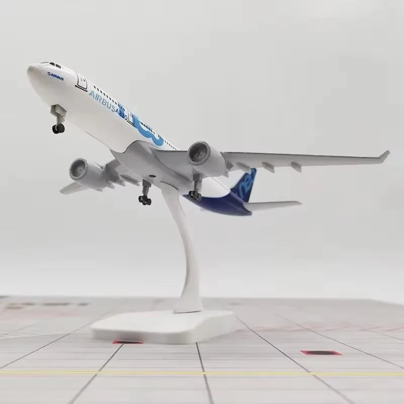 20cm Neo prototipo A330 Airbus 330 modelo de avión de línea aérea juguetes de avión de aleación de Metal con tren de aterrizaje regalo para niños