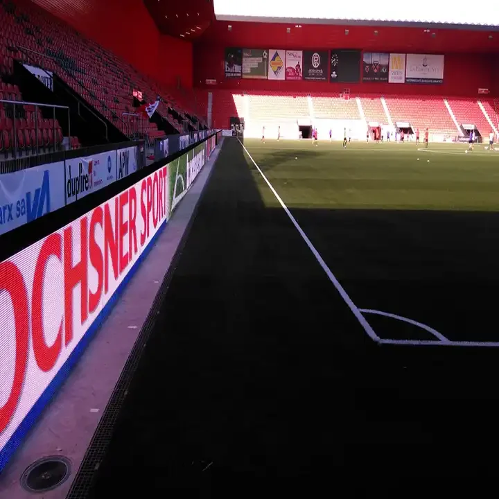 Outdoor Sport P10 LED Screen Panel for Football Soccer Stadium Fence Perimeter Board Score Display Digital Poster Specification