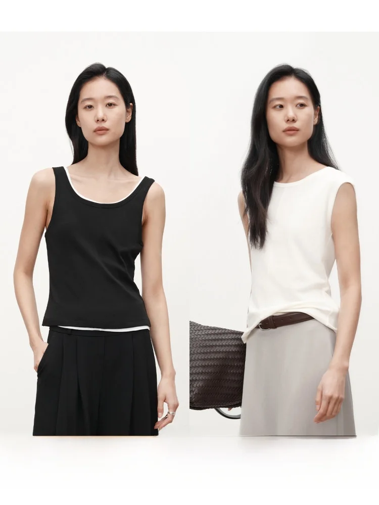 

Женская приталенная хлопковая футболка MSBEAST с U-образным вырезом, длинным рукавом, бархатистой микро-перфорированной тканью, ветрозащитная, с круглым вырезом и широкими плечами