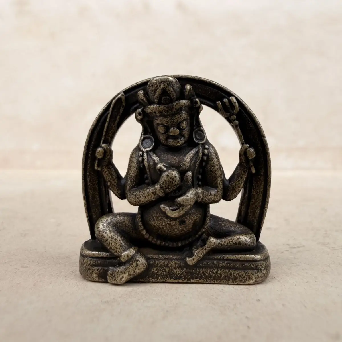 Tibetan four-armed wealth deity buddha Statues Figurines Lucky Ornaments Home Decoration gifts