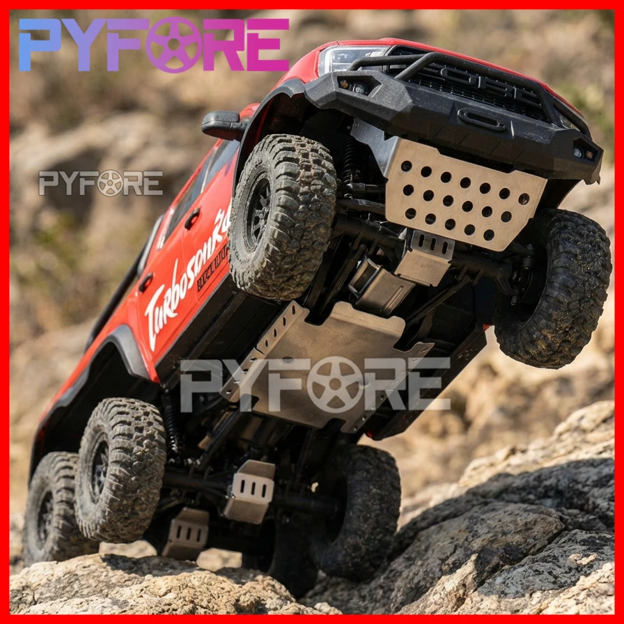 PYFORE Chassis Armor Skid Plate voor EMO 1/5 XXL2 / XX2 Upgrade Bescherming Onderdelen voor Afstandsbediening Modellen