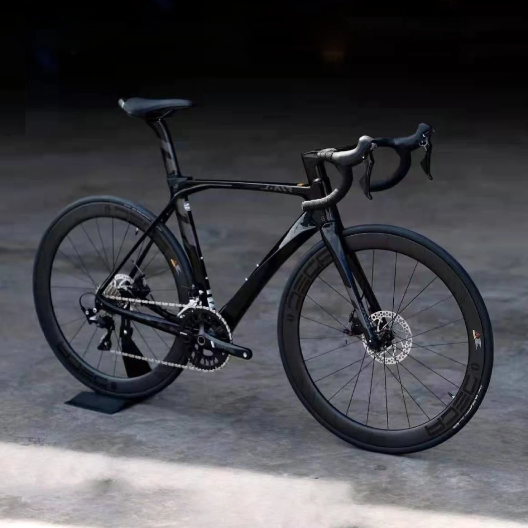 Bicycle 700C-J-F3-105 22 Speed Carbon Fiber Road Bike Disc Brake F3 Bike Broken Wind Frame