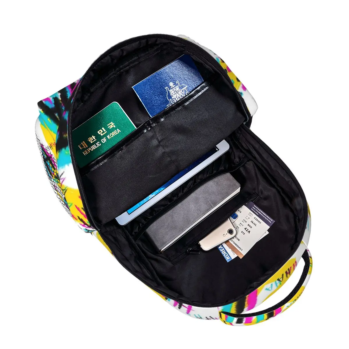 Michael's Laugh The Magnus Archives Backpacks Boys Girls Bookbag Students School Bags Kids Rucksack Shoulder Bag Large Capacity