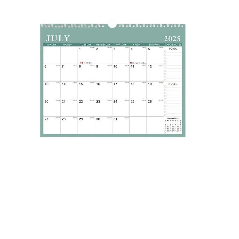 

2025-2026 Wall Large Print Elegant Aesthetic Thick Paper Long-Lasting Holiday Planner Organizer Home Office Classroom Hanging