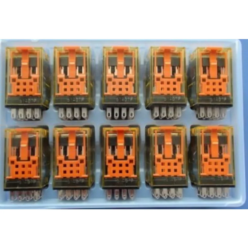 

10pcs New Original RU4S-D24 24VDC Relay 6A 250VAC 4 Open 4 Closed 14 Pug