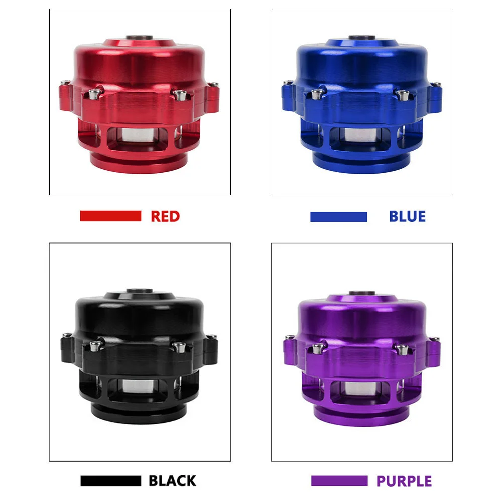 ZSRA-Universal 50mm Turbo Blow Off Valve CNC BOV Authentic Tial style with v-band Flange 6PSI+18PSI Springs BOV027
