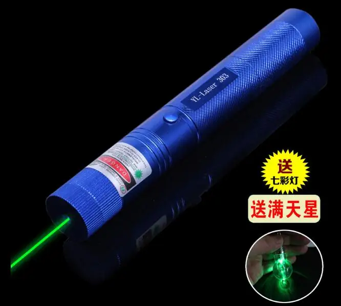 NEW Laser Light Pointers 100000m 532nm green Focusable Laser Burn Match Hunting Accessories Lazer Torch No battery view 6