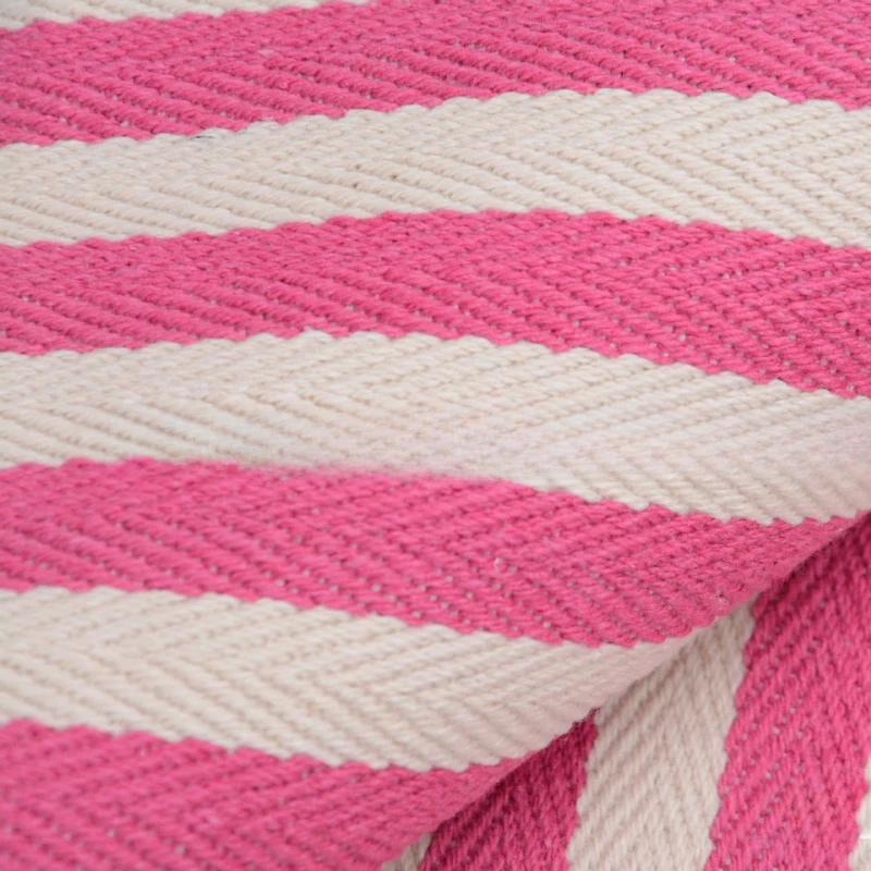 Striped Color Woven Canvas Fabric By The Yard Polyester Cotton High Quality Shopping Bag Pet Pad Design Cloths Free Shipping