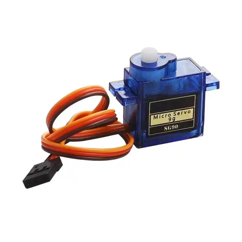 1-10 pezzi SG90 9G Micro servo 180 ° /360 °   Controllo motore per giocattoli braccio robot elicottero ad ala fissa modello aereo RC