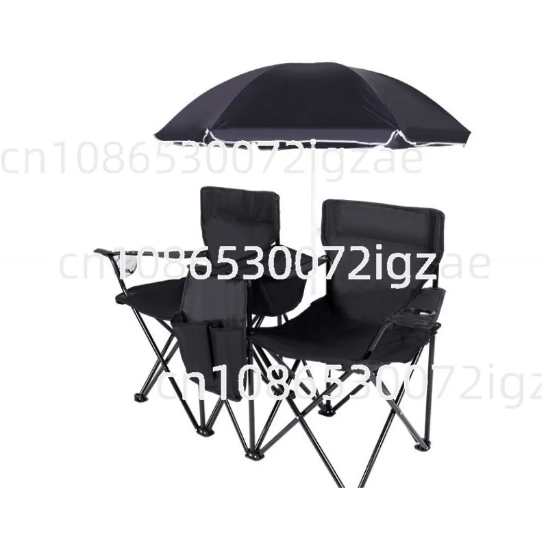 Portable awning, barbecue picnic lounge chair, camping outdoor folding chair, beach chair