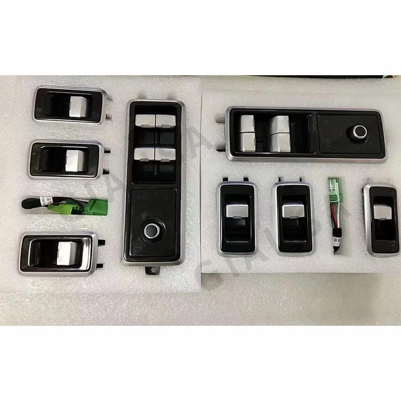 Car rear air conditioning air conditioning keys button three-piece set Range Rover Sport 2014+ Vogue touch screen car electric