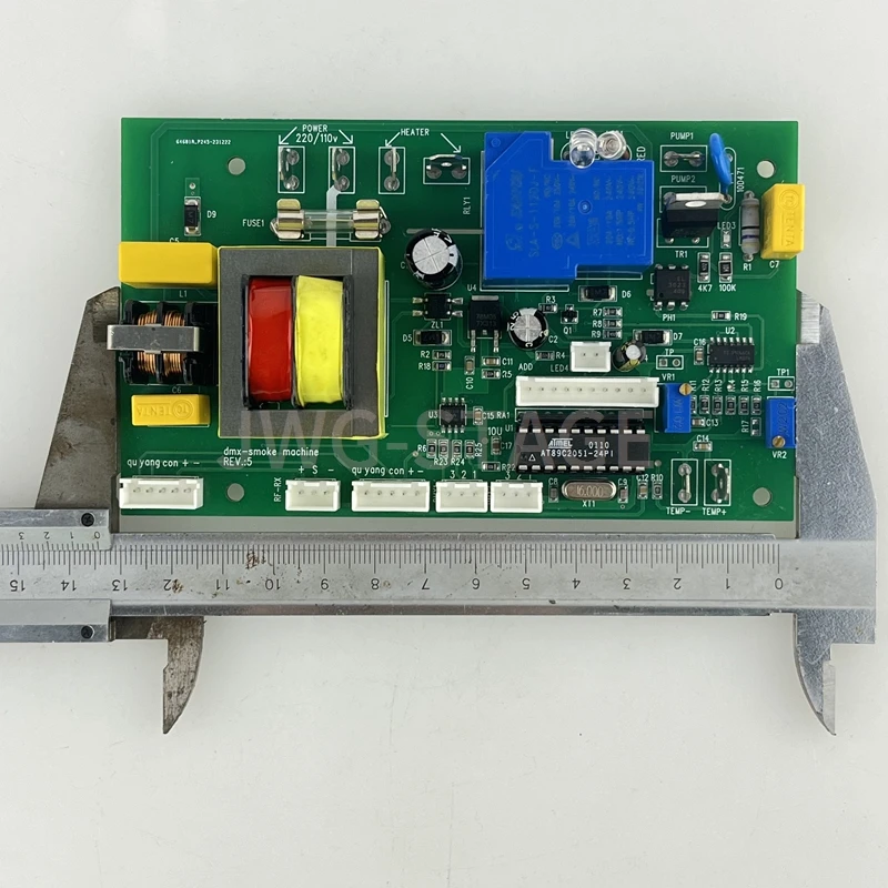 Water Mist Machine Mothboard Stage Lighting Double Fog Machine Main Board Control Board Special Effects Smoke Machine Control