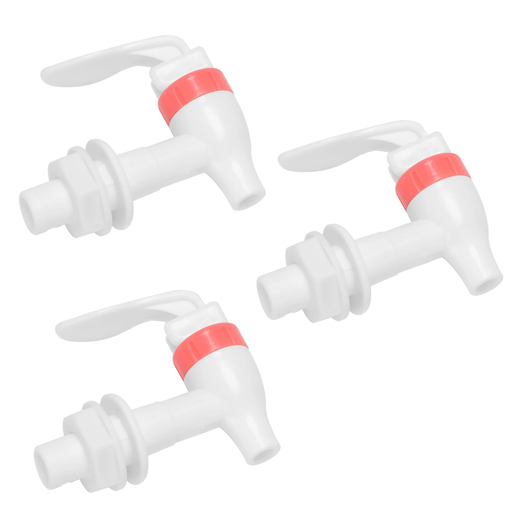 B46B-3X قطع غيار صنبور بلاستيكي لتصريف الصنبور باللون الأبيض والوردي #3