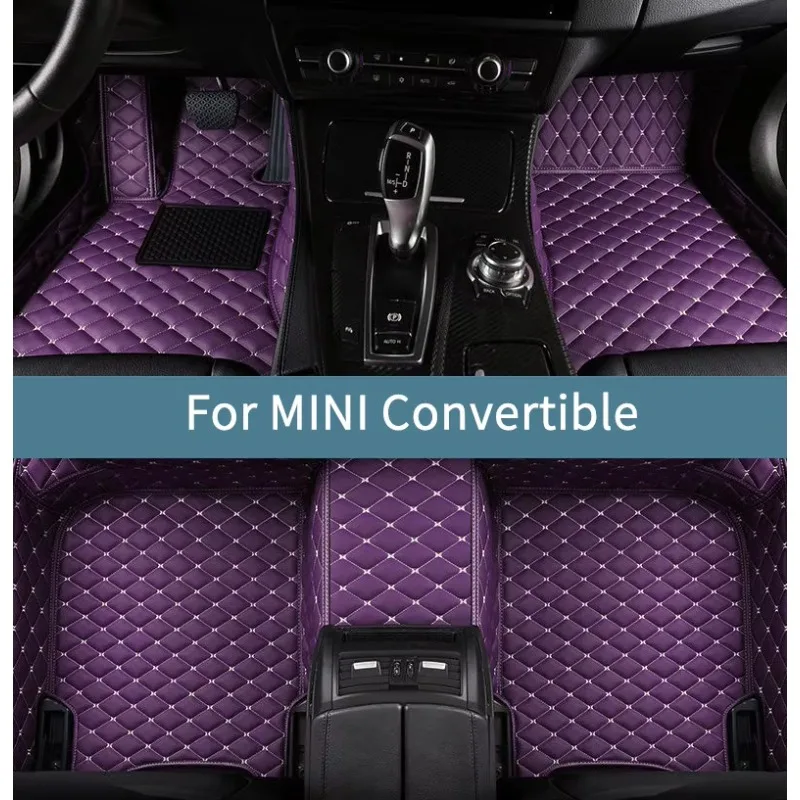

Car Floor Mats For MINI Convertible 2020 2021 2022 2023 2024 2025 2026 Waterproof Full Set Floor Mats For Cars Accessories