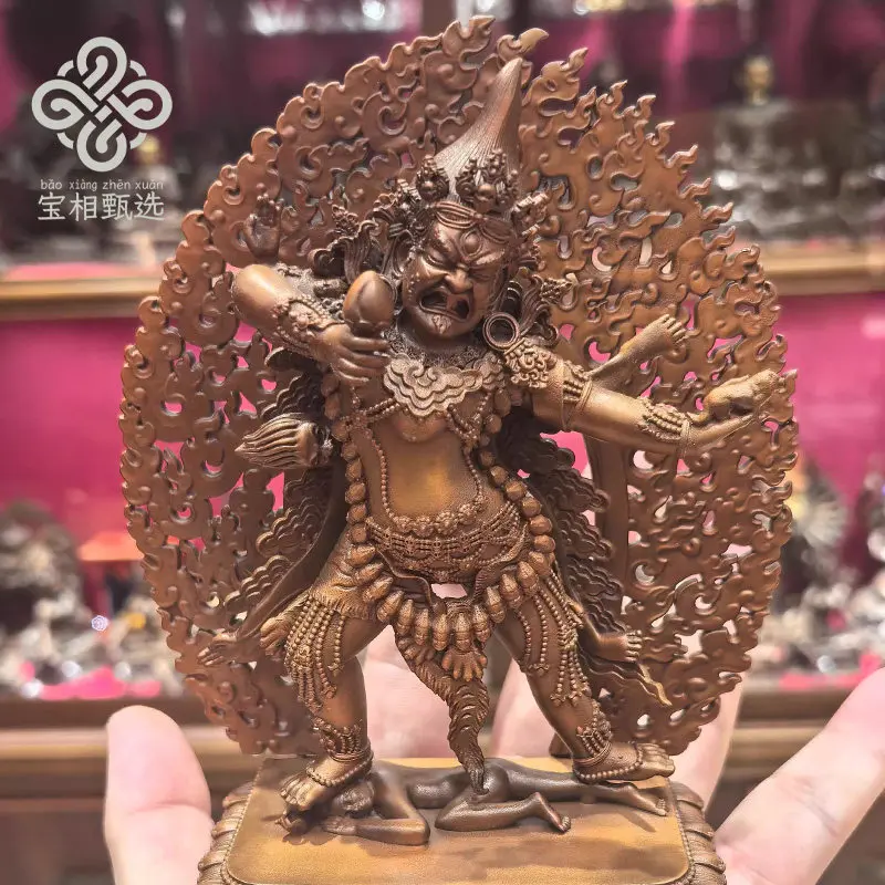 A bun Buddha mother pure copper gilt Buddha statue purple copper treasure selection t1 Tibetan tantra Buddhist hall