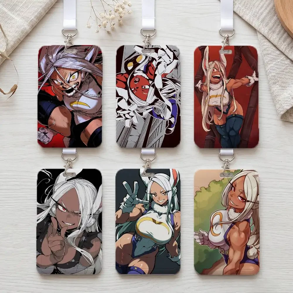 Mirko Anime  Fashion ID Card Holder Business Work Card Sleeve Protector