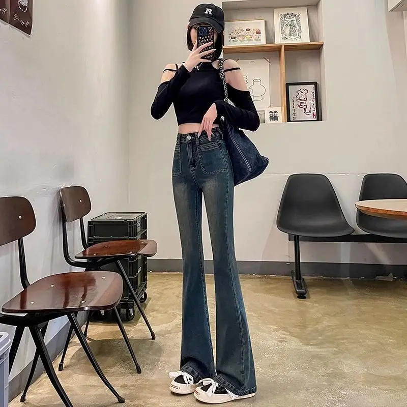 

Джинсы расклешенные 2000-х годов эмо необычная одежда Tie Dye отбеленные цветные блоки лоскутные женские брюки женская мода уникальные