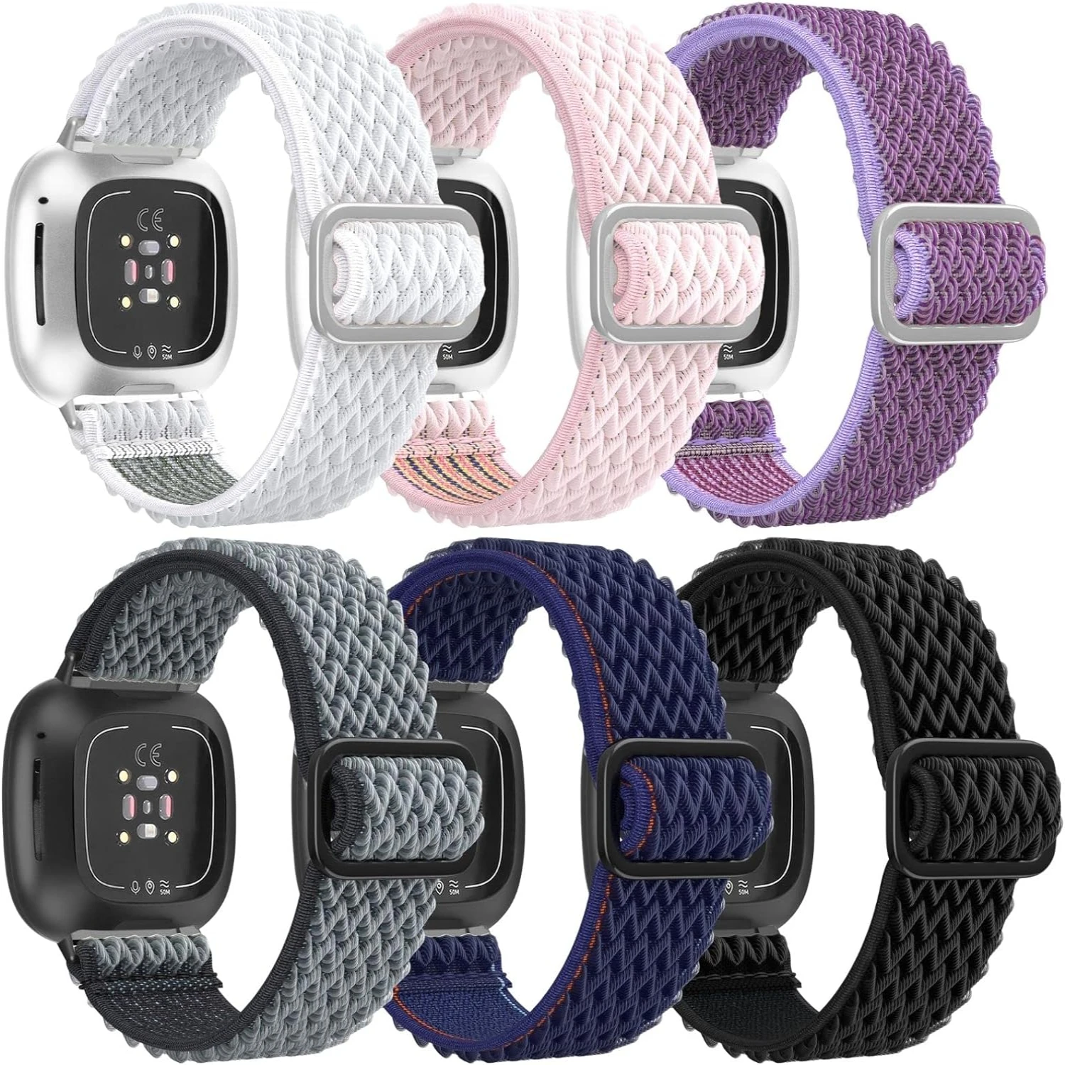 Boost Your Performance with SKYLET's Stylish, Long-lasting, Ultra-Flexible Adjustable Elastic Bands 6 Pack. Enhance Your Workout