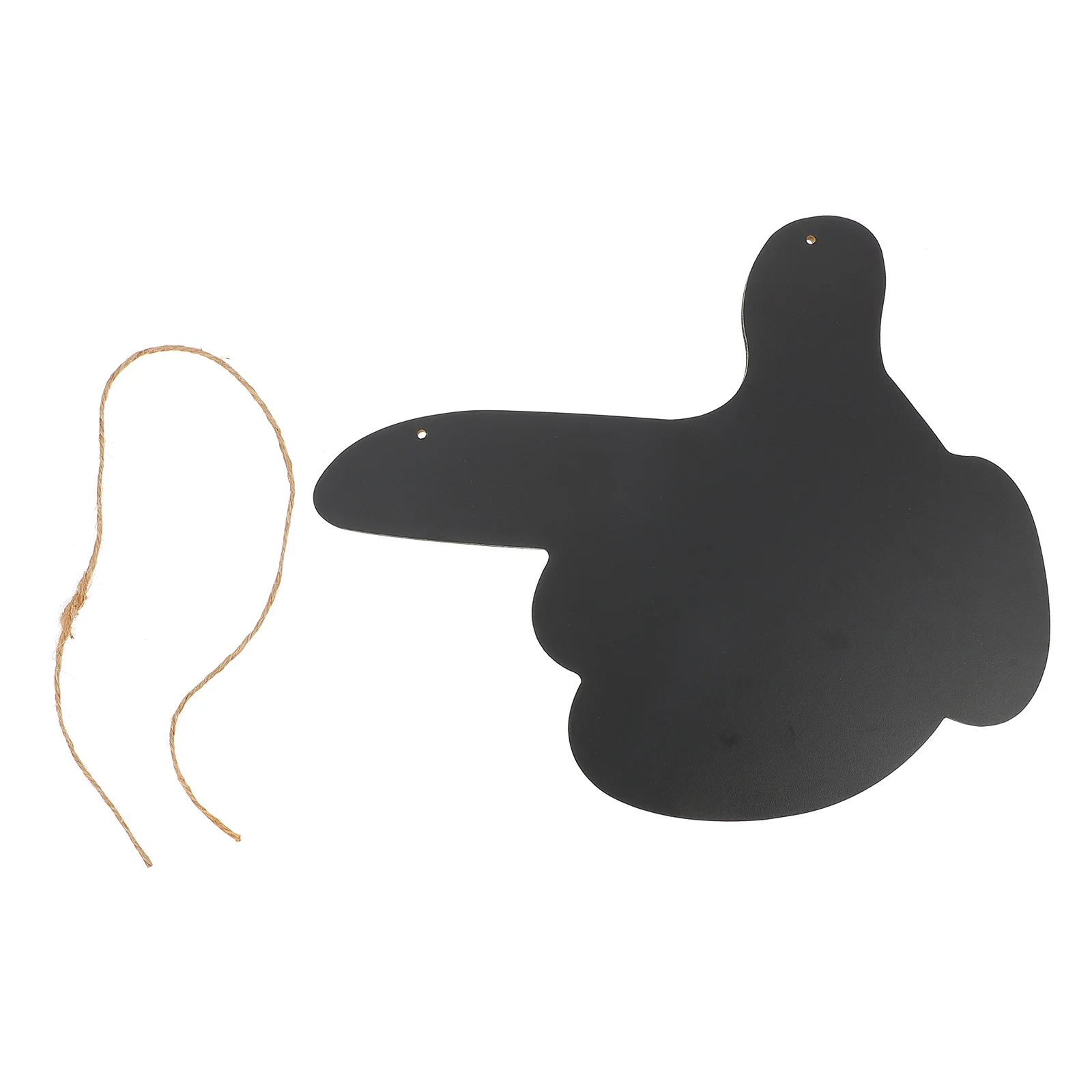 

Hanging Blackboard Message Boards Unique Shape Mini Desktop Chalkboards Wooden Material Easy Wipe Off Perfect Home Kitchen