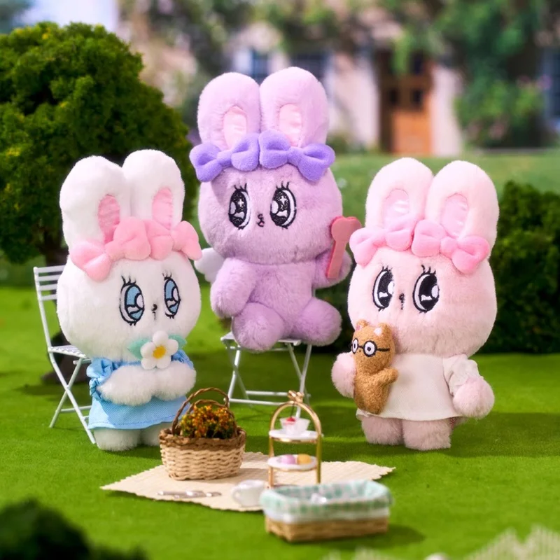 New Esther Bunny Little Rabbit Plush Blind Box Sweet Date Girl Bag Pendant Trendy Play Cartoon Doll Home Decor Toy Gifts