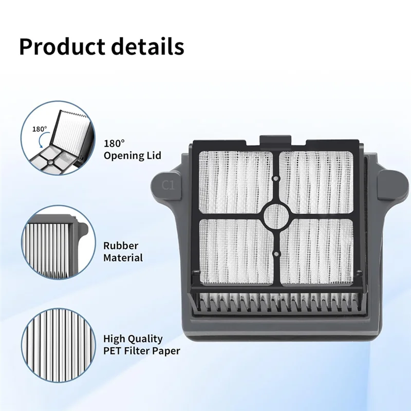 BBNV-Rollers de repuesto y filtros para Tineco Floor ONE S6 y S7 Pro, rodillos de cepillo para aspiradora inalámbrica