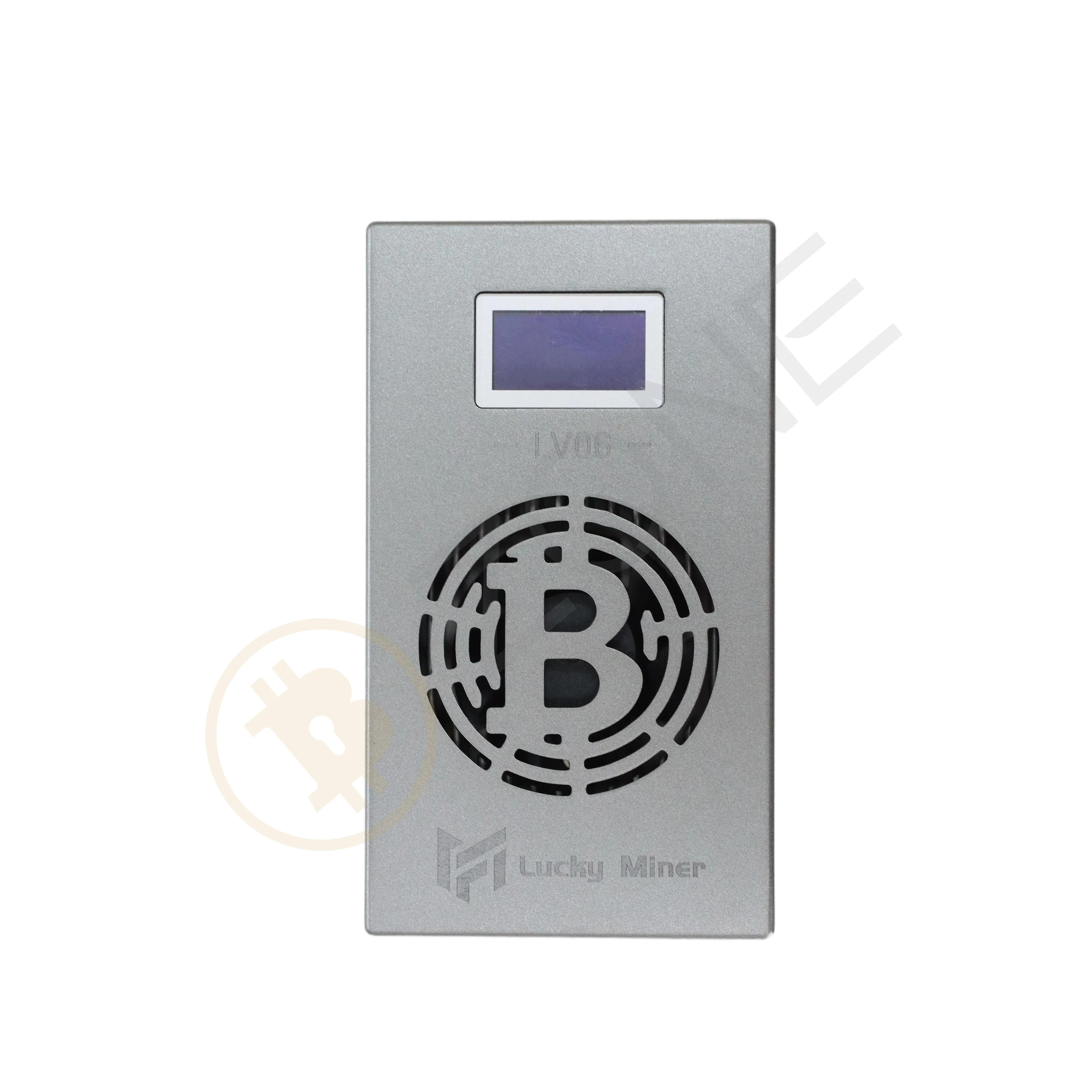 Imagem -02 - Bitcoin Lucky Miner com Fonte de Alimentação Máquina de Mineração Btc Solo Lucky Miner Lv06 500g Hashrate Versão Atualizada Bitmain