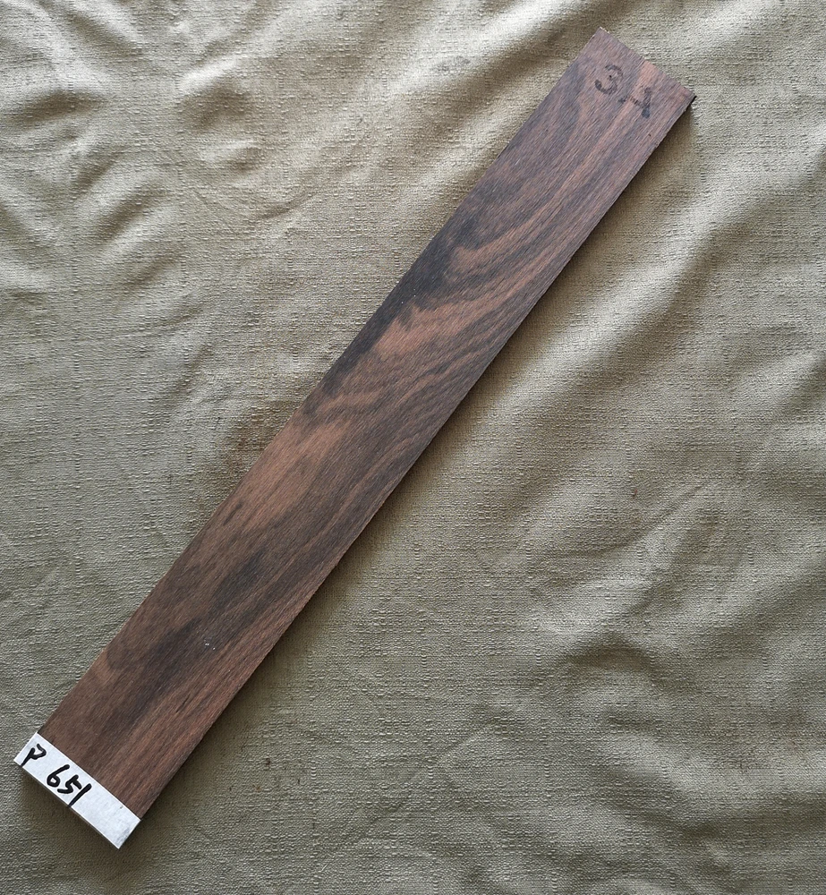HUATOOL AAA Ziricote Wood Guitar Fingerboard Wool Board Guitar Fingerboard Material - view 5