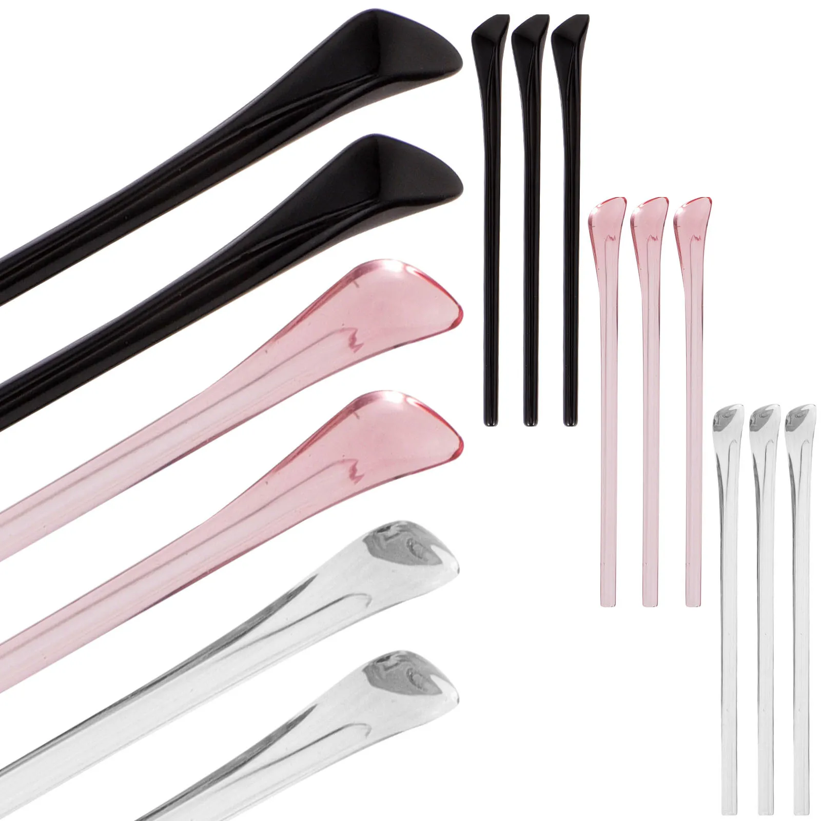 

15Pcs Anti-Slip Glasses Arm Covers High-Grade Eyeglass Ear Grips for Myopia Running Swimming Sports Temple Tips Retainers