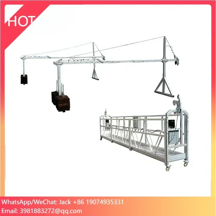 

ZLP630 Steel Wire Rope Lifting Working Platform For High Building Construction