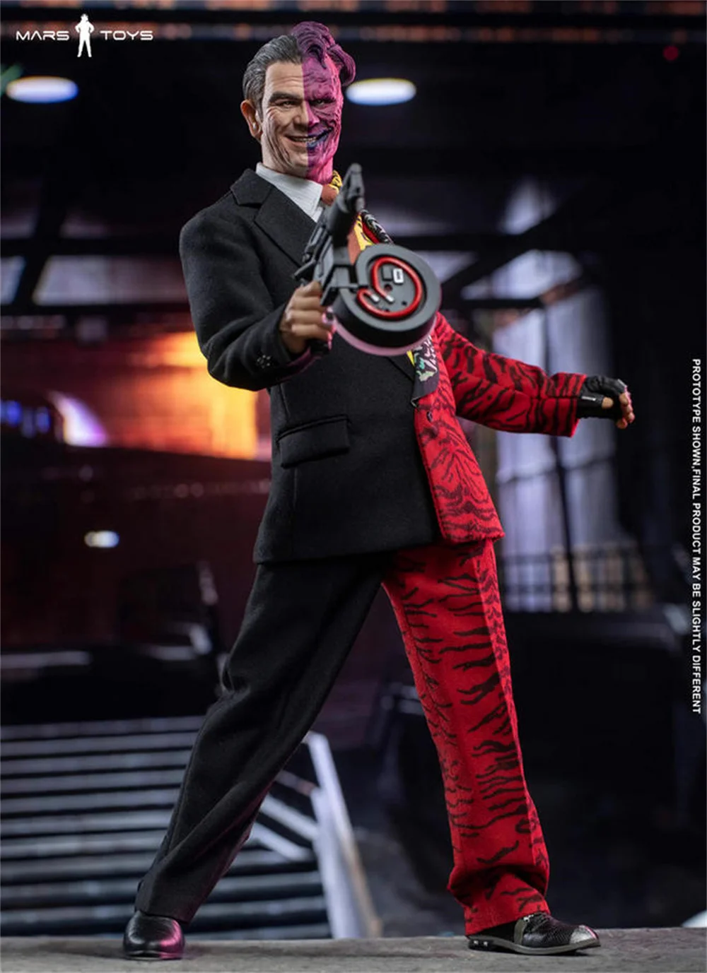 

【In stock】MAT024 1/6 Scale Two-Face Male Soldier Full Set For 12inchs Character Model Toy Gift Collection