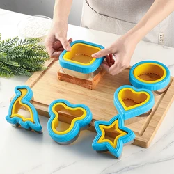 Sandwich cutting and sealing machine, biscuit plastic cutting machine, household kitchen tools, baking molds, creative cutting