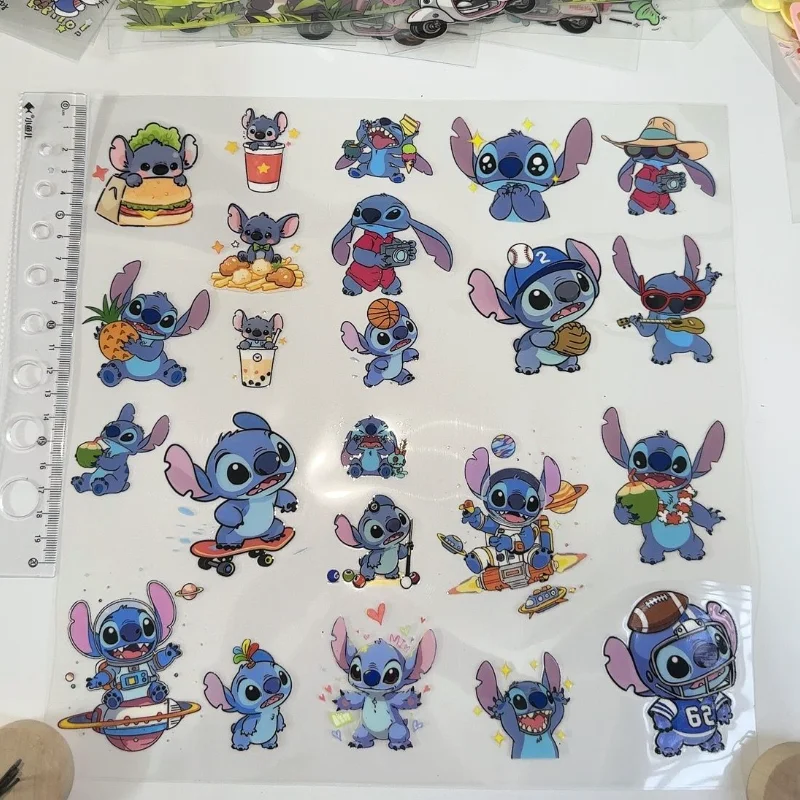 

Disney Stitch Sticker Cute Cartoon Transfer Sticker Student Diy Cup Ccd Skateboard Mobile Phone Case Suitcase Doodle Decoration