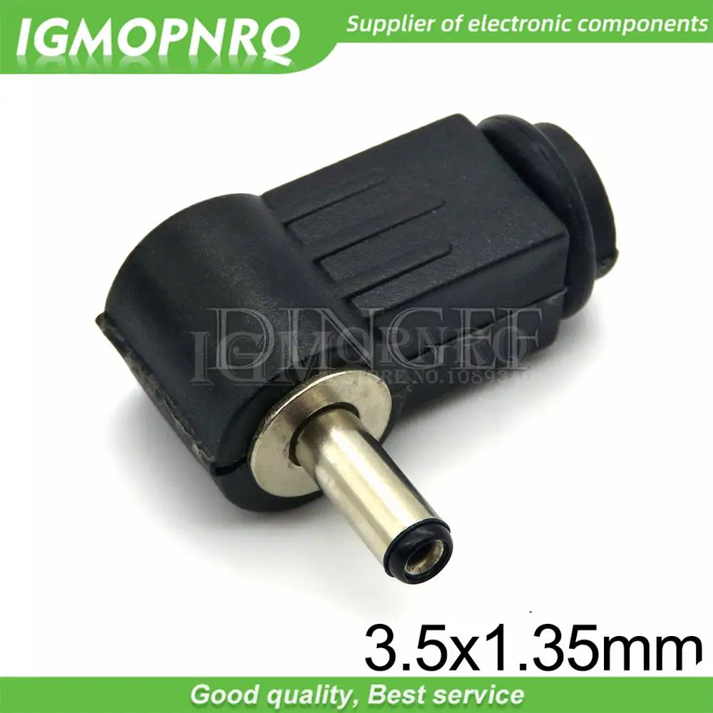 5.5*2.5mm DC Plug 90 degree elbow 5.5*2.1mm DC power plug wiring assembly welding wire type 4.8x1.7 4.0x1.7 3.5x1.35 mm 5.5x2.5