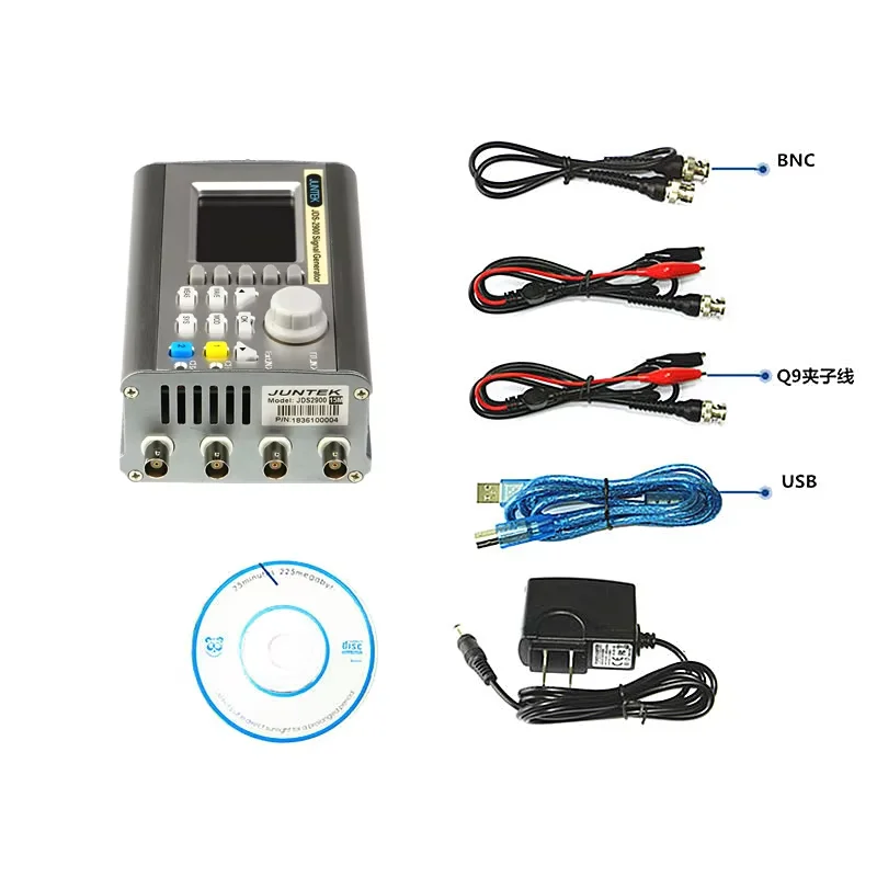 JDS2900 15/30/40/50/60MHz DDS Dual-CH Function Signal Generator Arbitrary Waveform Generator Source Frequency Counter