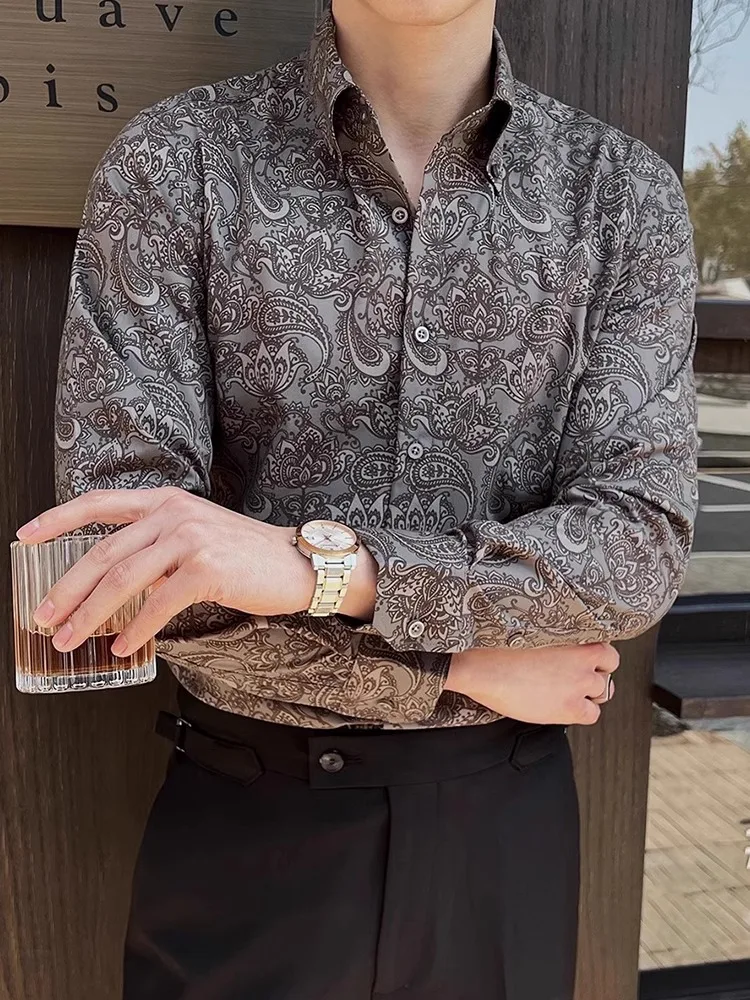 

Мужская повседневная футболка Briti Sle Long Sve с принтом, модная, приталенная, стильная, универсальная, для дома и офиса...