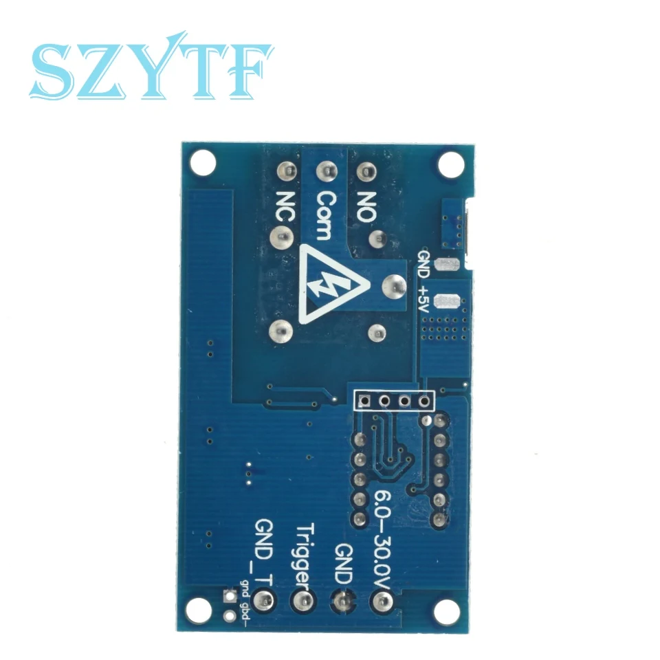 1 kanal 5V röle 6-30V röle modülü kapalı/açık anahtarı tetik zaman gecikmesi devre zamanlayıcı döngüsü 999 dakika ayarlanabilir XY-J02