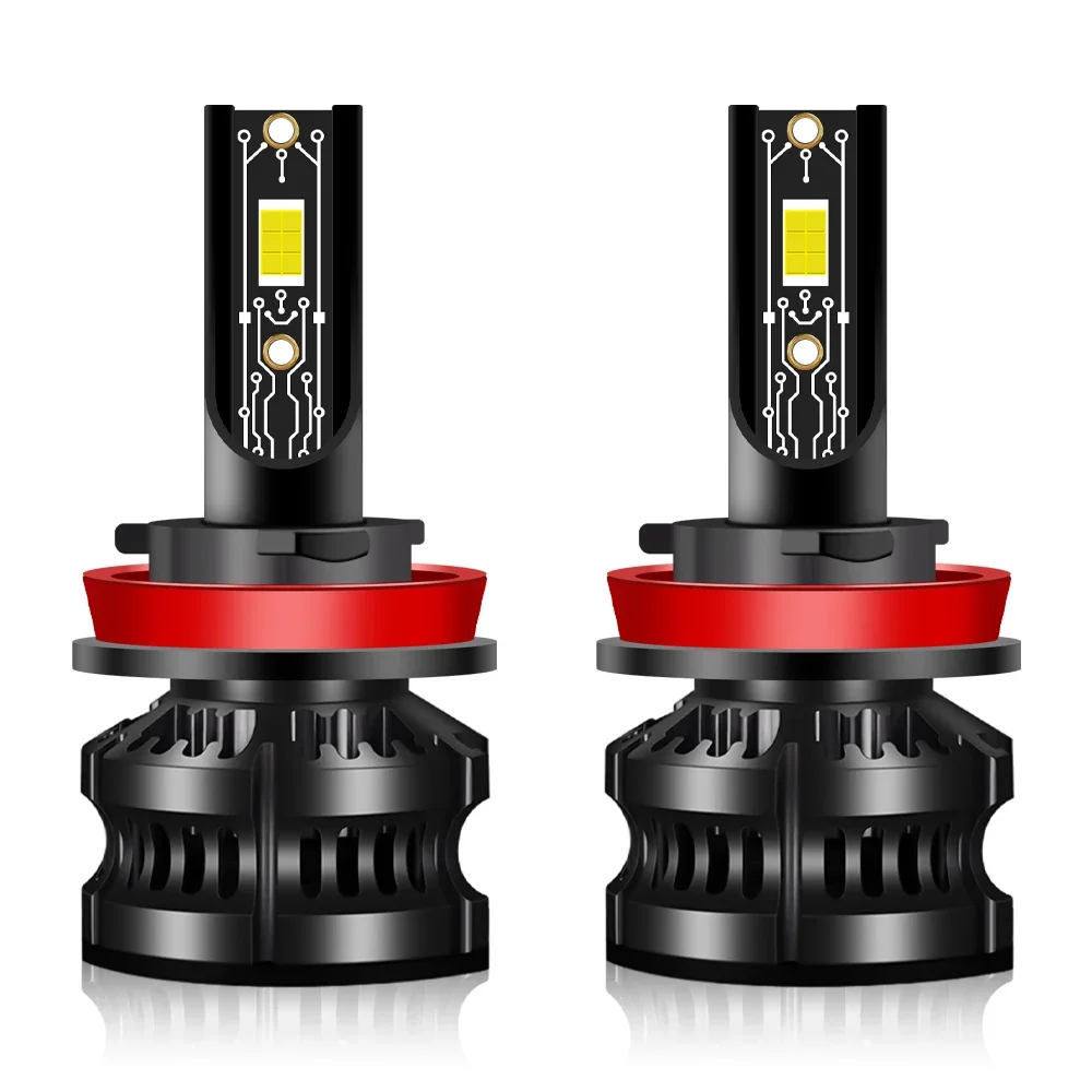

2pcs H8 H11 H16(JP) Z8 60W H7 H4 Led Headlight HB3 HB4 9005 9006 9007 9004 H13 9008 9012 HIR2 Led Bulbs Car Headlamp 12V 6000K