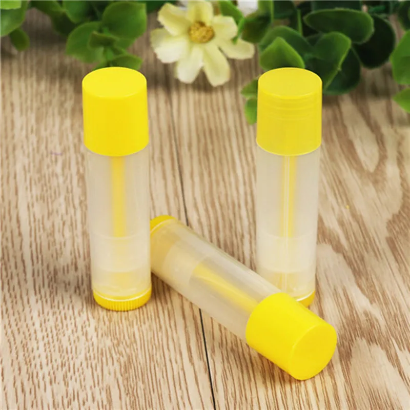 

Wholesale 5ML Empty Lip Gloss Tubes Rose Gold DIY Plastic Elegant Liquid Lipstick Container Round Mini Lipgloss Sample Bottle