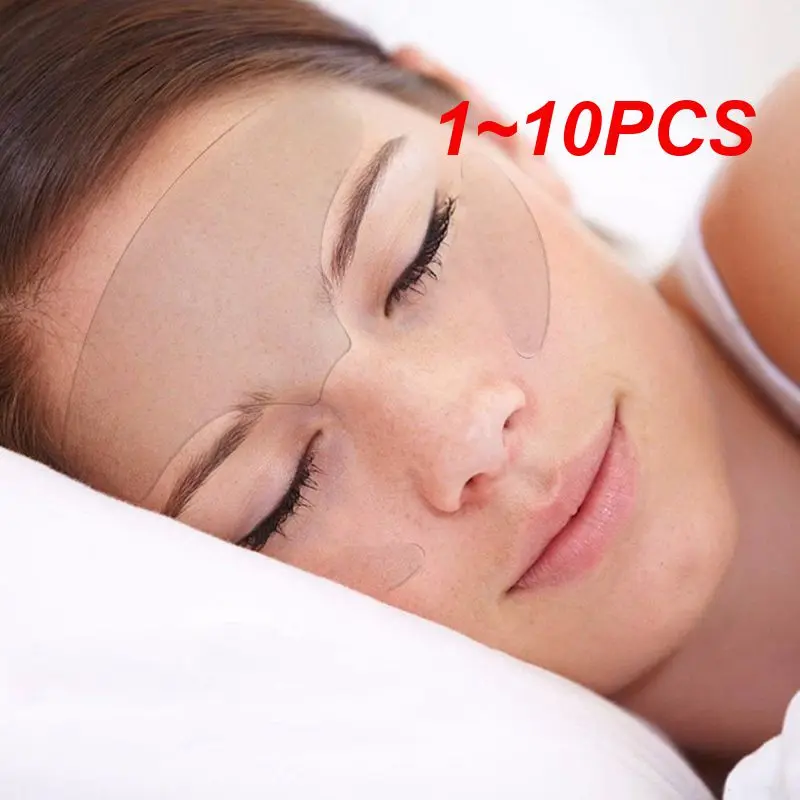 

1~10PCS Women Reusable Silicone Wrinkle Removal Sticker Face Forehead Eye Sticker Pad Anti Wrinkle Aging Skin Lifting Smooth