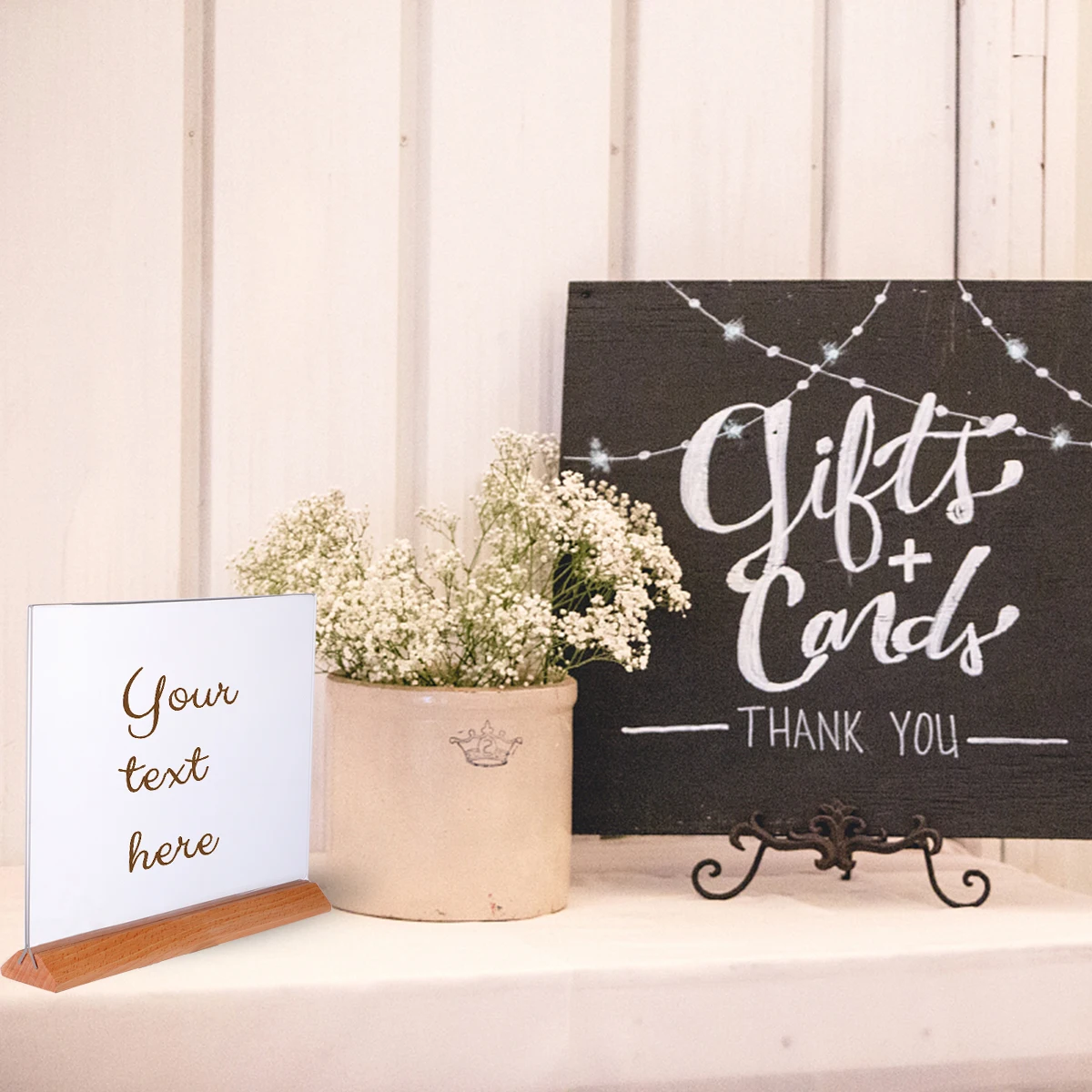 

Acrylic Clear Display Stand Sign Holder for Table Menu Advertising Restaurant Shop Supermarket Use Table Menu for Price
