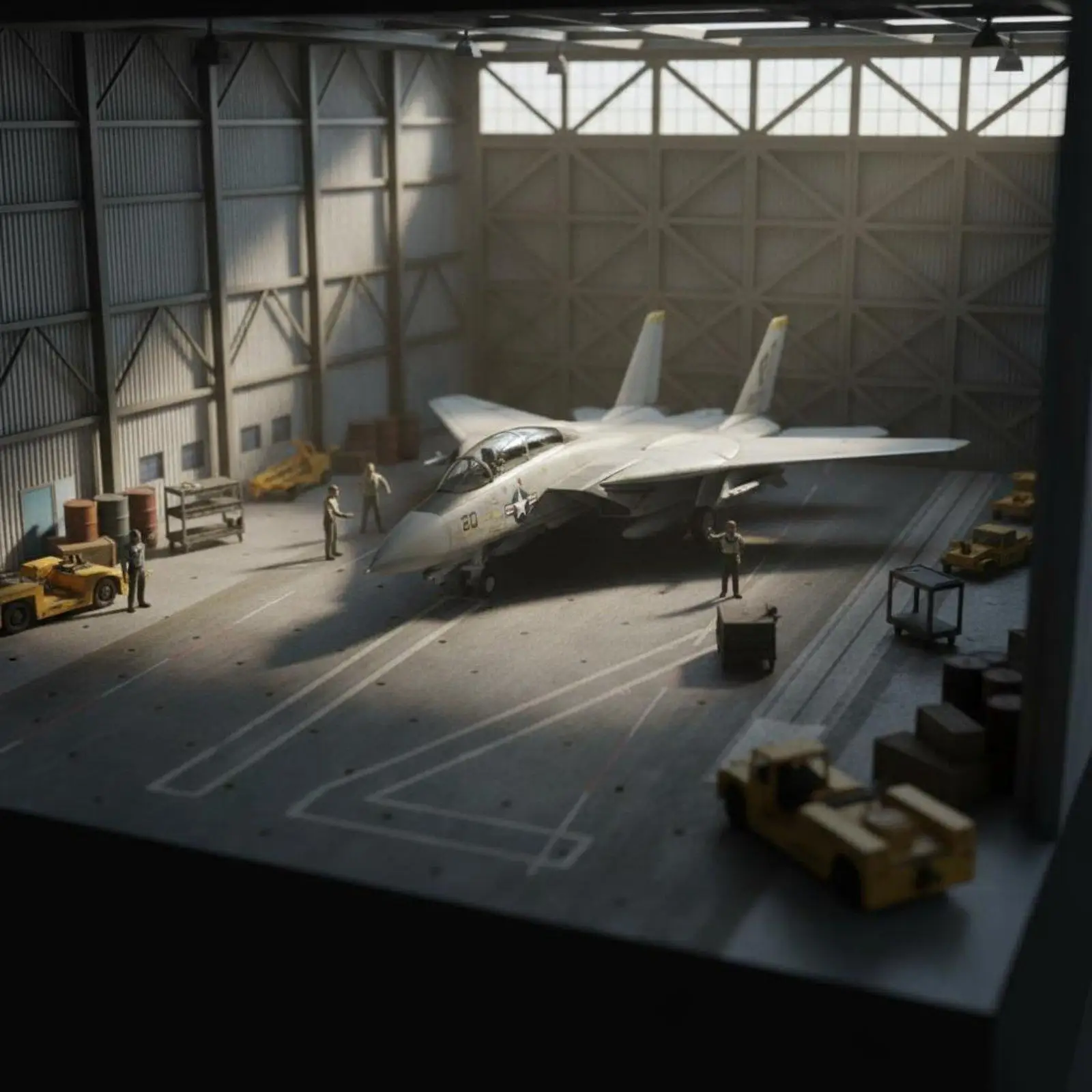 model-plane-display-platform-1-48-carrier-deck-base-for-aircraft-showcase-with-realistic-deck-texture-for-collector-display