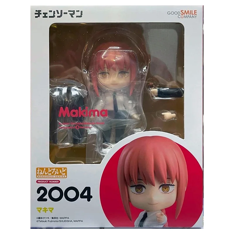 GSC Nendoroid 2004 Chainsaw Man Makima Movable Figure Super Cute Collectible Toy Anime Peripheral Action Doll Gift For Fans