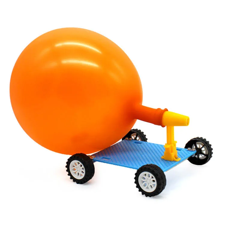 

DIY воздушный шар автомобильный гонщик 3D головоломка наборы для научных экспериментов автомобиль с воздушным шаром забавный детский комплект материалов для сборки ручной работы