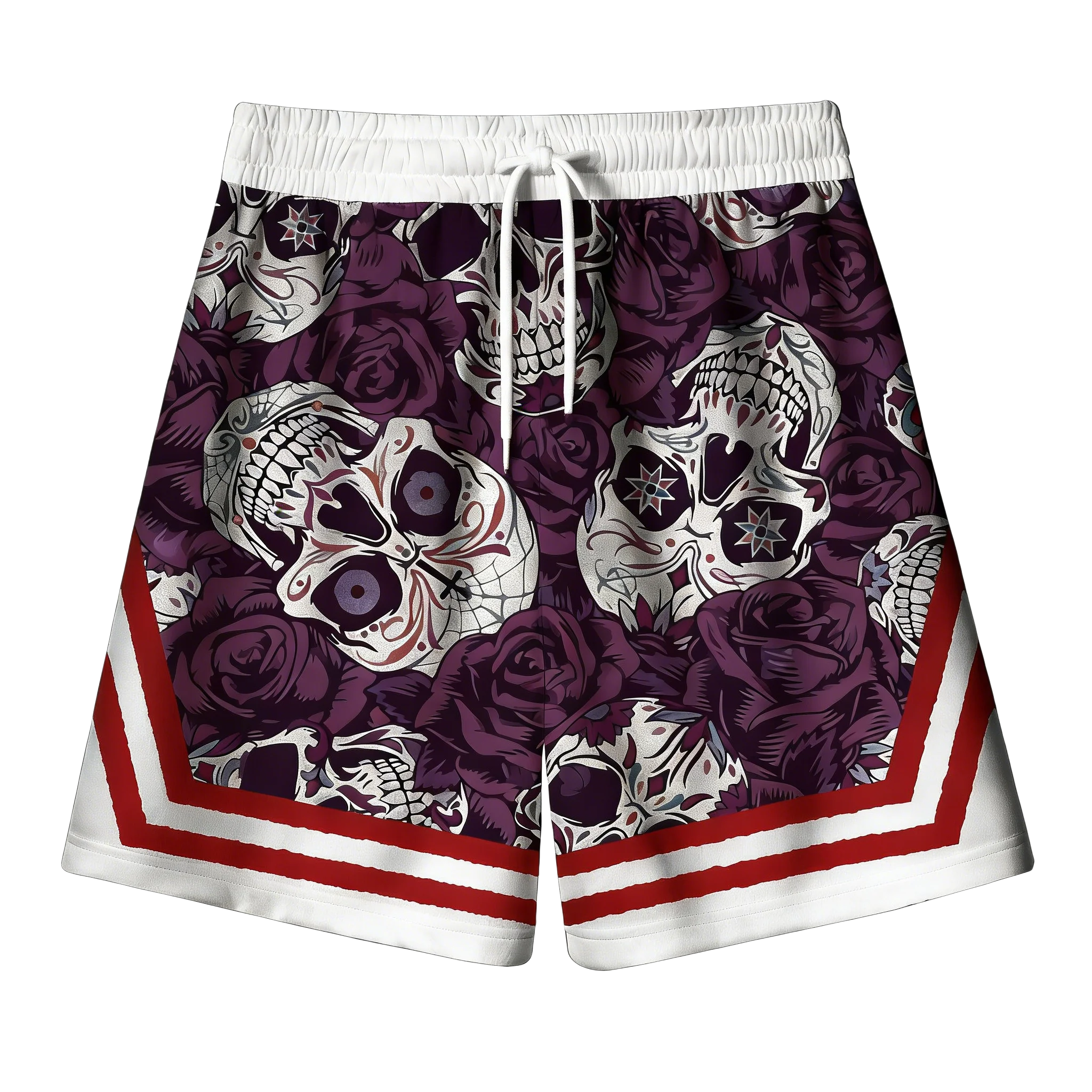 3D Digital Printing Basketball Shorts Quick Dry Exercise Fitness Training Oversized Leisure Suitable Daily Exercise Streetwear