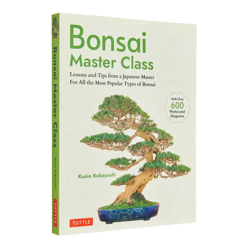 

Уроки и советы по мастер-класса бонсай из японского мастера для всех самых популярных типов бонсай 9784805317433