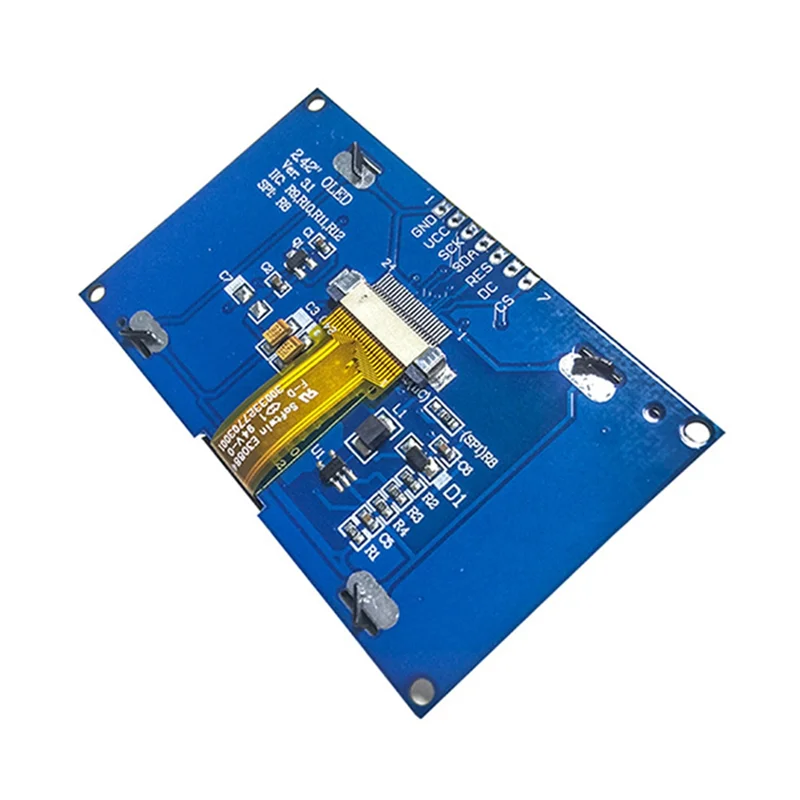 

Superb 2.42" OLED Display Module 128X64 SSD1309 SPI I2C Serial Interface High Definition LCD Screen C