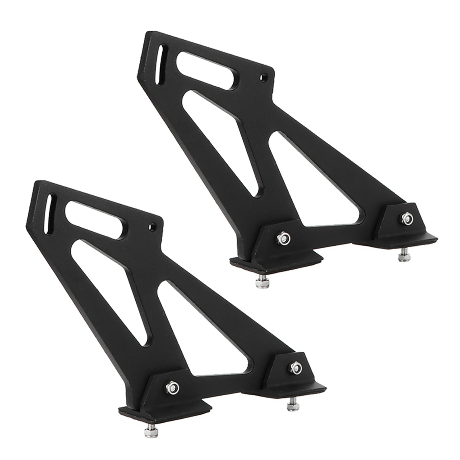 Rear Wing Legs Rear Wing Mount Brackets Universal Car CNC Aluminum Alloy Rear Wing Trunk Racing Tail Spoiler Legs Mount Brackets
