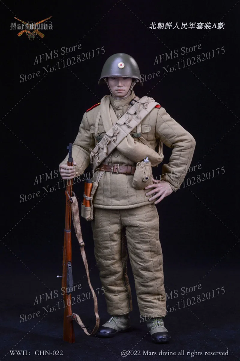 1/6 uomini soldato esercito del popolo nord-coreano tuta da combattimento serie di guerra accessori per vestiti adatti al corpo della figura d'azione da 12 pollici